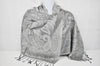 Silver/Grey Pure Silk Paisley and Floral Design Scarves/ Wrap/ Pashmina/Stole/Shawl  200cm x 55cm