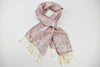 Silver/Grey Pure Silk Paisley and Floral Design Scarves/ Wrap/ Pashmina/Stole/Shawl  200cm x 55cm