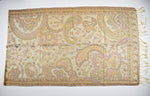 Silver/Grey Pure Silk Paisley and Floral Design Scarves/ Wrap/ Pashmina/Stole/Shawl  200cm x 55cm